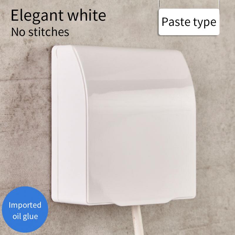 Waterdichte Doos 86 Soort Universele Transparante Schakelaar Cover Zelfklevende Gelijmd Badkamer En Keuken Socket Splash Doos: 02