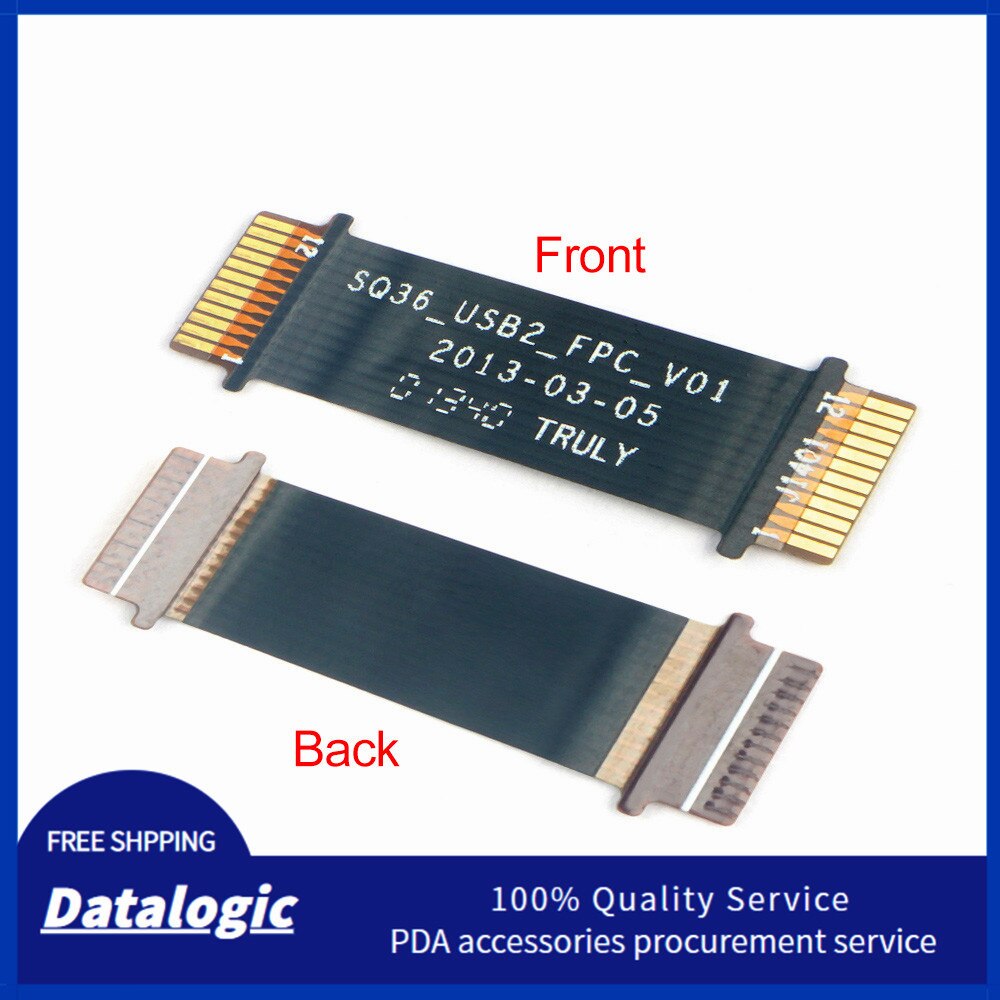 Flexible PCB cable with metal contact for Datalogic DH60，Brand and original,