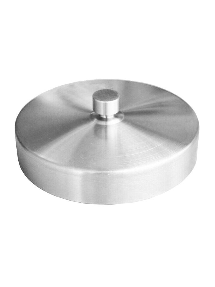 Rostfritt stål non-stick hamburgerpress hamburgerbiffmaskin manuell form silver