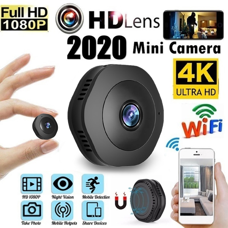 H6 Mini WiFi Camera Home Security Camera HD 4K 1080P DV/ WiFi Camera Night Vision Motion Detection Actie Camera Motion