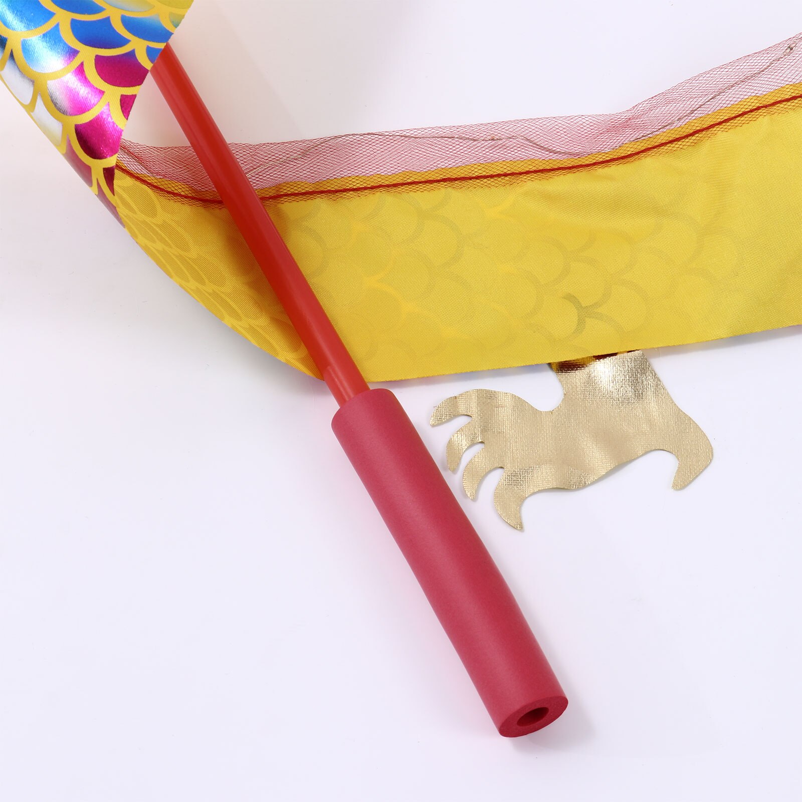 2 Stuks 1M Kleurrijke Dragon Lint Led Licht Dans Ritmische Lantaarn Lint Wands Staven Stok Prestaties Props Voor Dansen marching