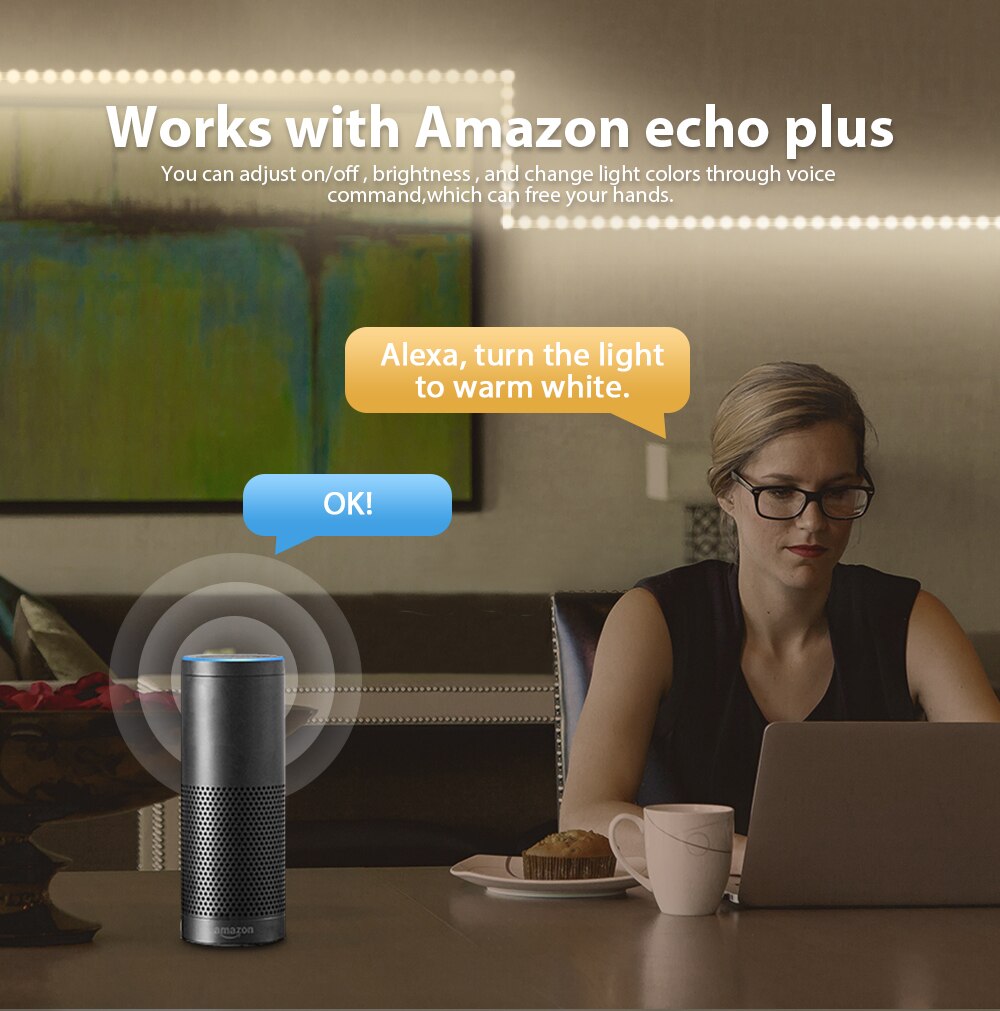Gledopto zigbee rgb + cct ledet stripe kontrolleren pluss  dc12-24v arbeid med zigbee 3.0 porter smartthings ekko pluss stemmekontroll