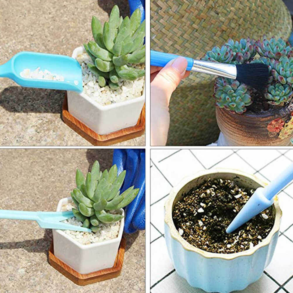 21 pièces/ensemble arrosage semis semis creuser jardin jardinière Kit Mini ménage bricolage outil Prune plante succulente repiquage