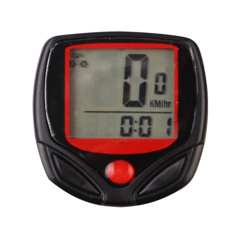 Compteur vélo multifonctions à fil avec panneau solaire