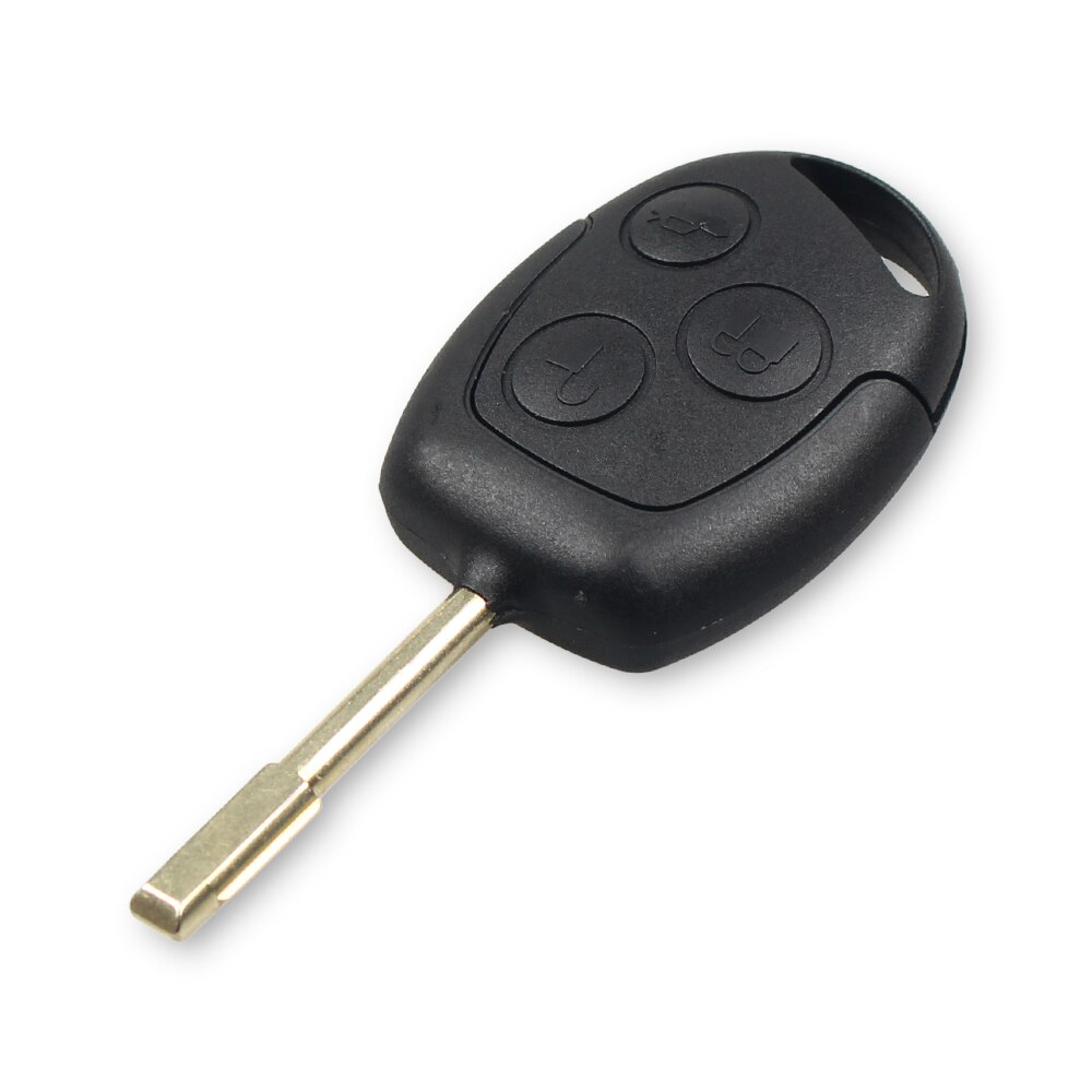 KEYYOU-llave remota de repuesto para coche Ford, transpondedor 4D60/4D63 de 433Mhz para Ford Focus Fusion Mondeo Galaxy, 3 botones, hoja FO21