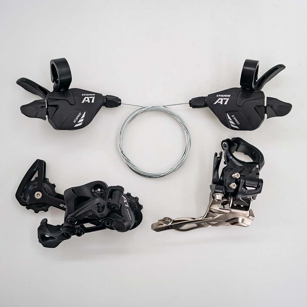 LTWOO A7 2x10 speed 3x10 speed, 20s 30s Trigger Shifter + Rear Derailleur + Front Derailleur Groupset M6000 DEORE