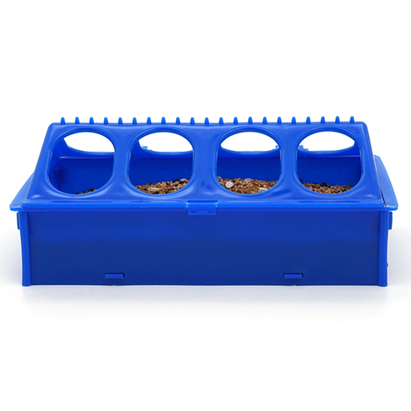 20cm Assembled Bird Pigeon Feeder Trough Chicken Food Fountain Bird Chick Feeding Bowl Slot Container Food Dispenser Tool