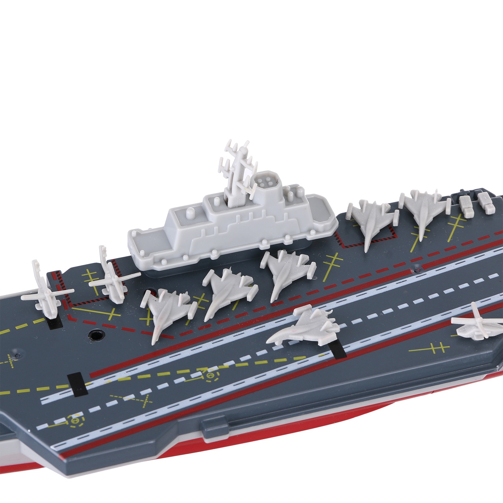 2.4ghz Rc Radio Remote Control Navy Aircraft Carrier Ship Boat-warship Toy #G4
