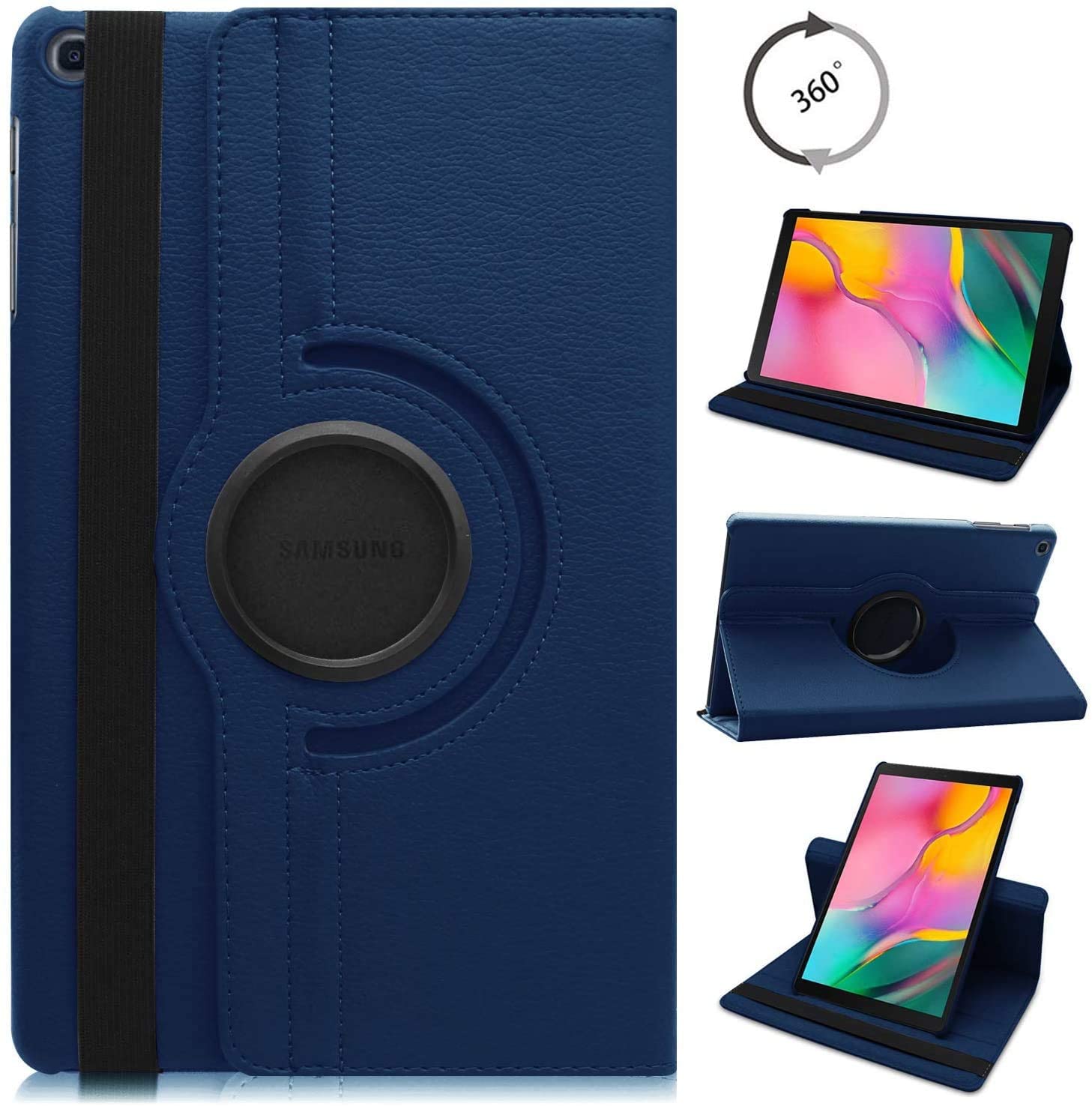 Do Samsung Galaxy Tab S6 Lite Case, 360 stopni obrotowy stojak Tablet pokrywa dla Galaxy Tab S6 Lite 10.4 2020 SM-P610 SM-P615