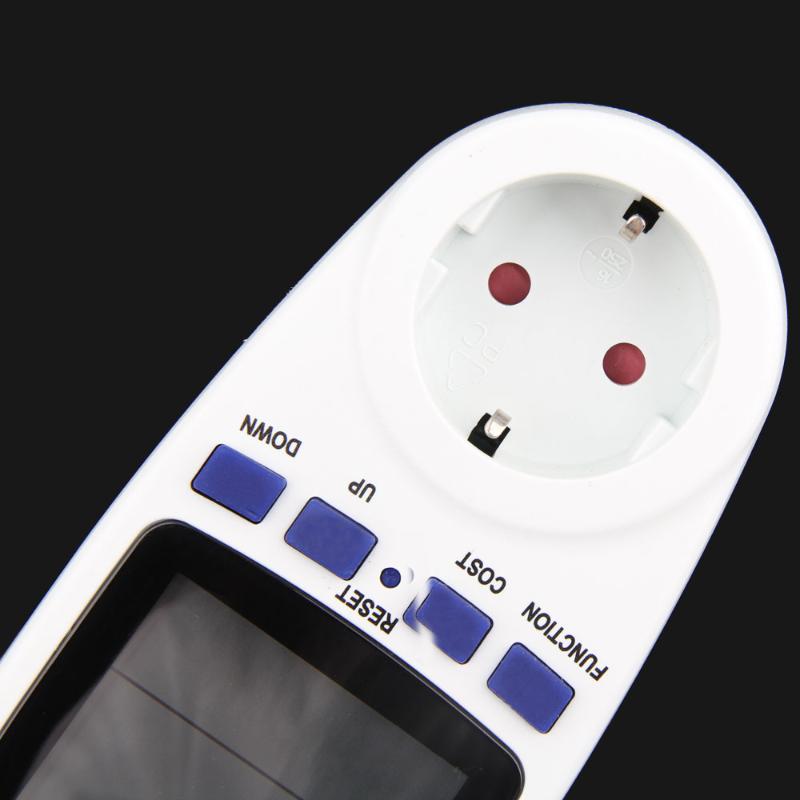 Power Energy Watt Volt Amps frequency Meter Analyzer Electricity Monitor Measures 230V 50Hz EU Plug LCD display Energy Meters