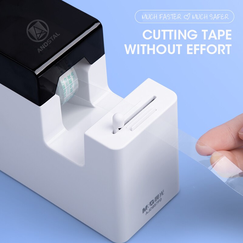 M&g magic elektrisk auto tape cutter dispenser washi tape dispenser automatisk tape papirvarer til kontor skoleartikler