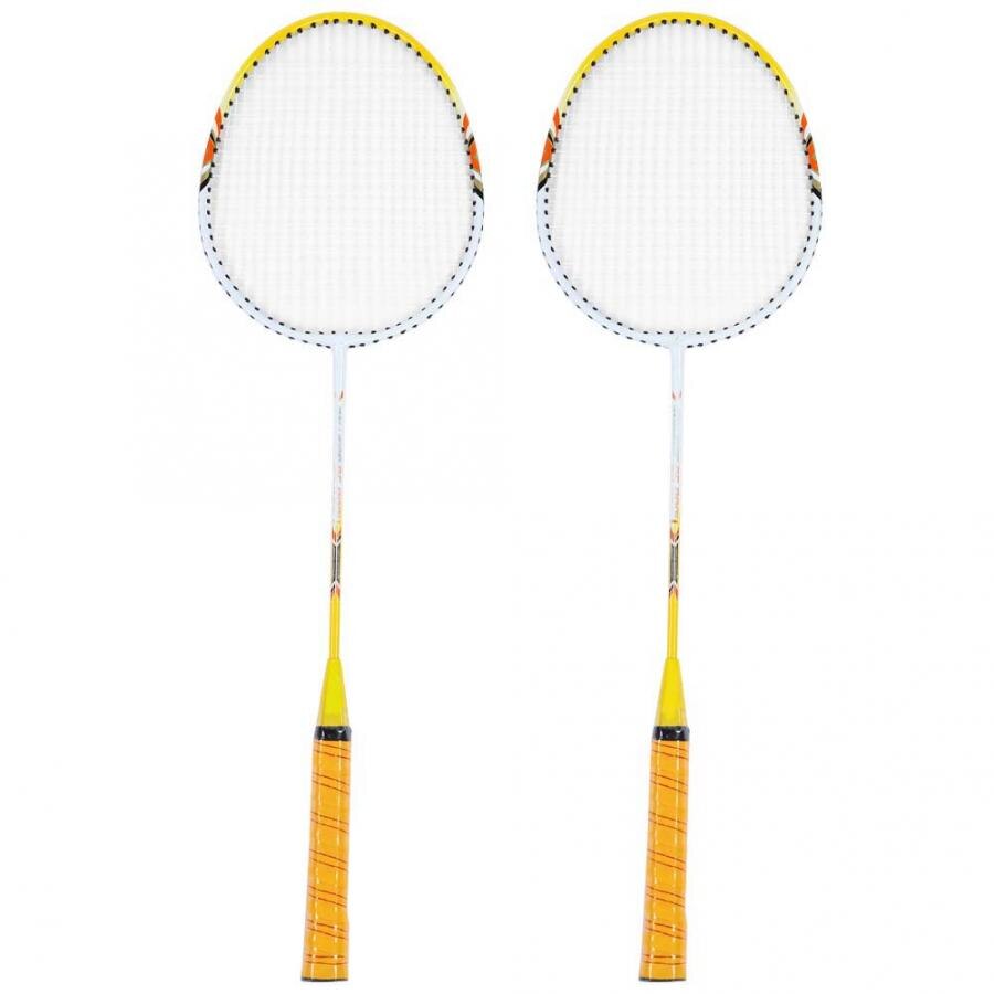 Badminton Rackets 1 Pair Badminton Racket Set Lightweight Training Racquets With Bag badminton racket