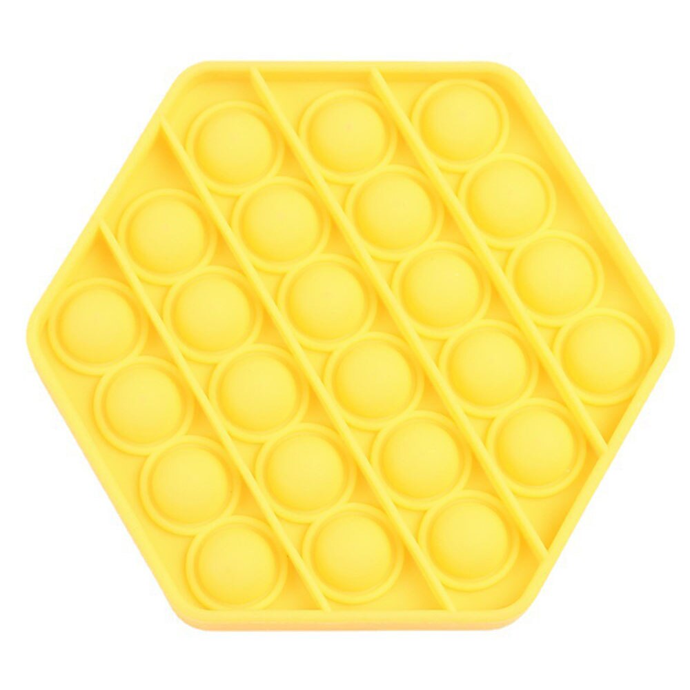 Pop It Fidget Toy Push Pop Pop Bubble Sensory Fidget Toy Sensory Toy Silicone Squeeze for Autism Reliever Stress Anxiety Relief: Red