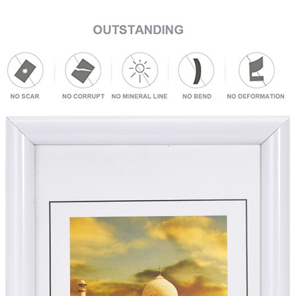 ZUCZUG 10x15 cm 6 inch Wit fotolijst DIY Voor Baby Houten Fotolijst DIY Foto frames Art Thuis Bureau Decor