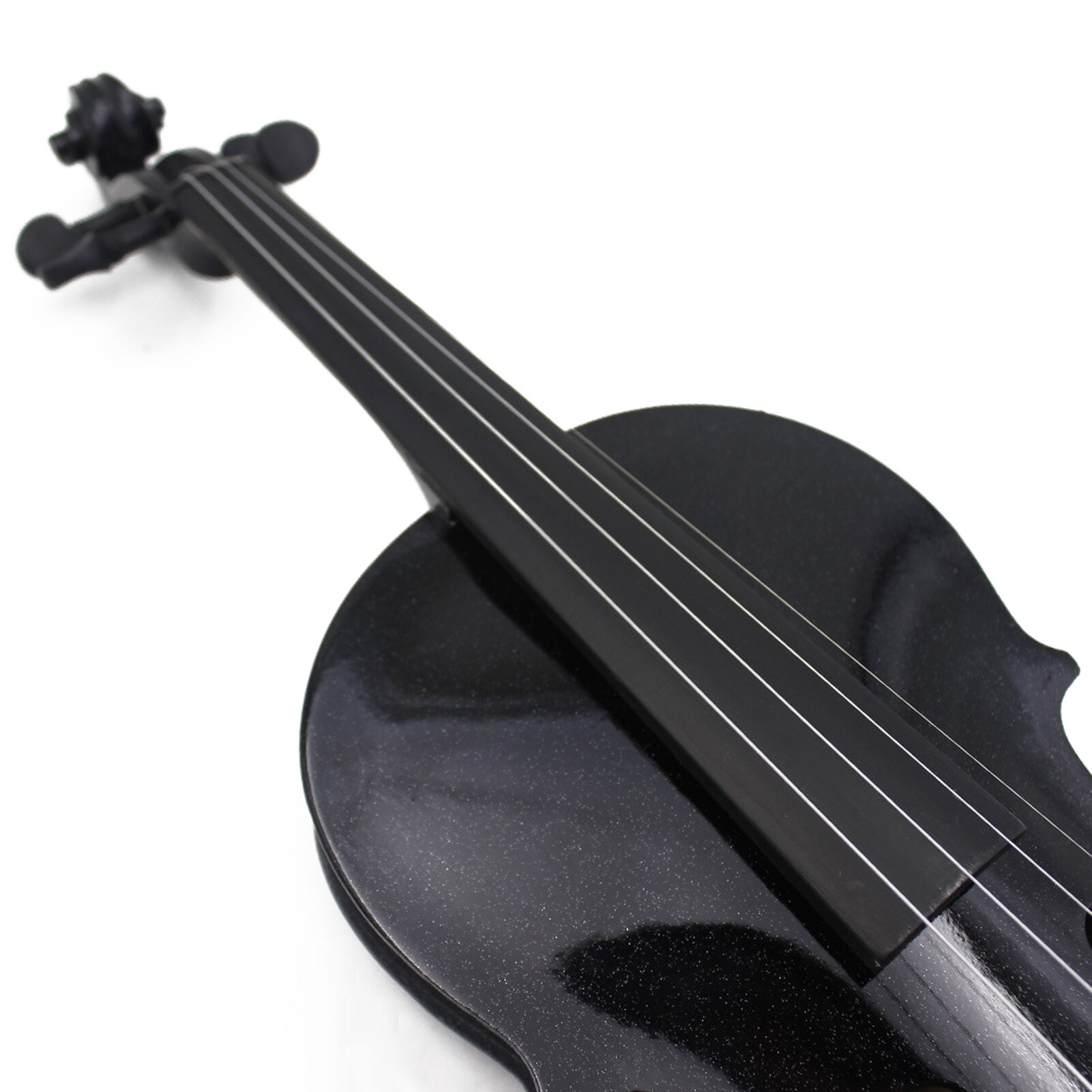 4/4 Acoustic Wooden Violin Solid Wood Violin Beginners Fiddle Basswood Body Violin Stringed Instrument