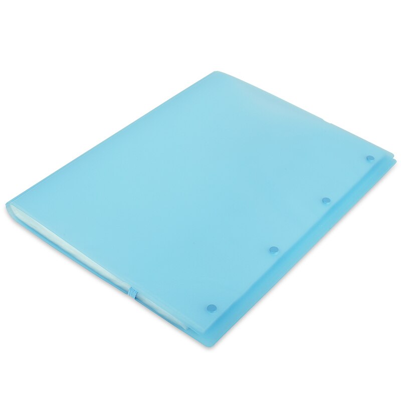 Deli 72478 strap test paper clip A3 size student folder file bag three color 30 pages / 40 pages Office supplies