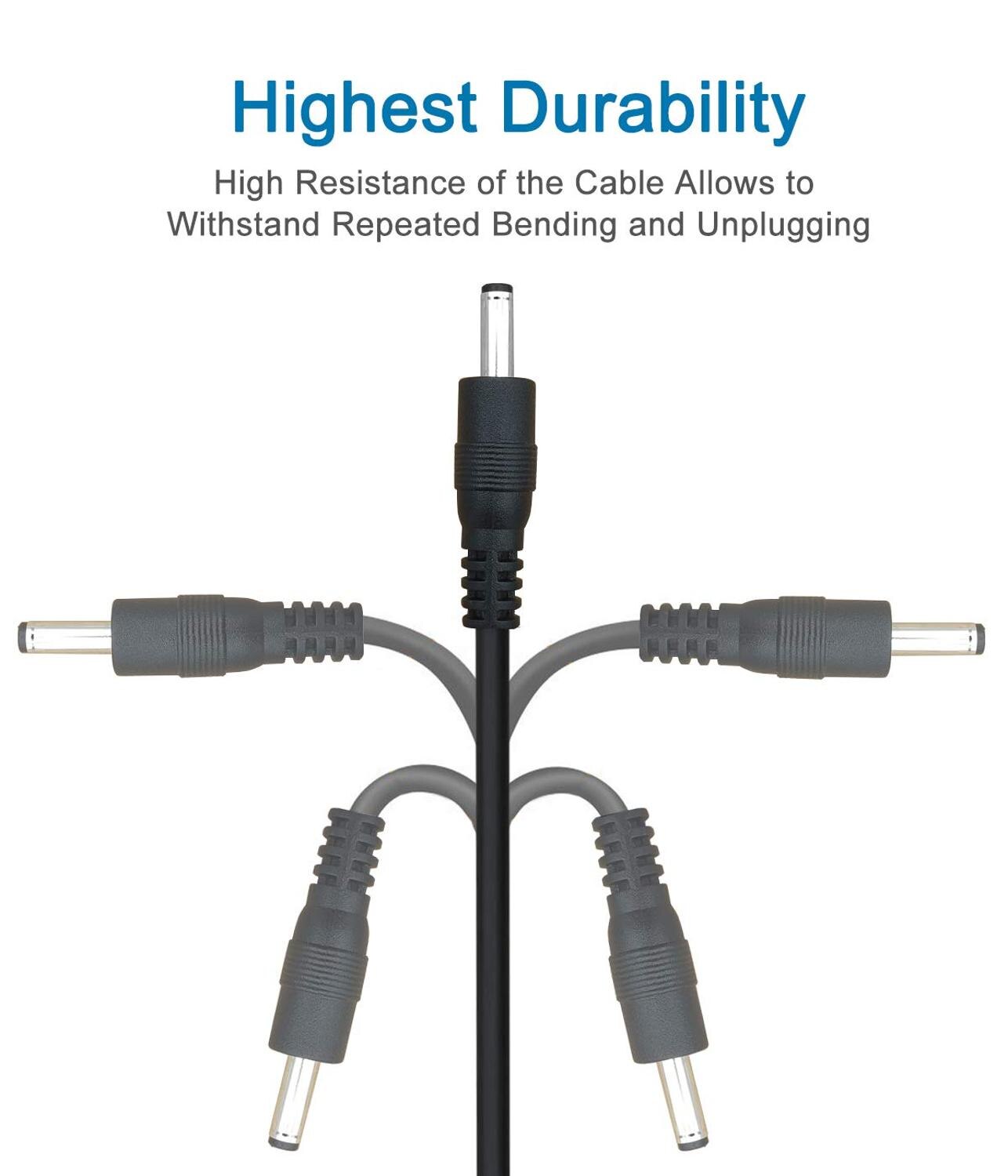 Usb 5V Dc 3.5 Mm Charger Power Cable Vervanging Voor Foscam FI9180 En Hd, amcrest 1080 P Prohd Cecurity Camera Oplaadsnoer