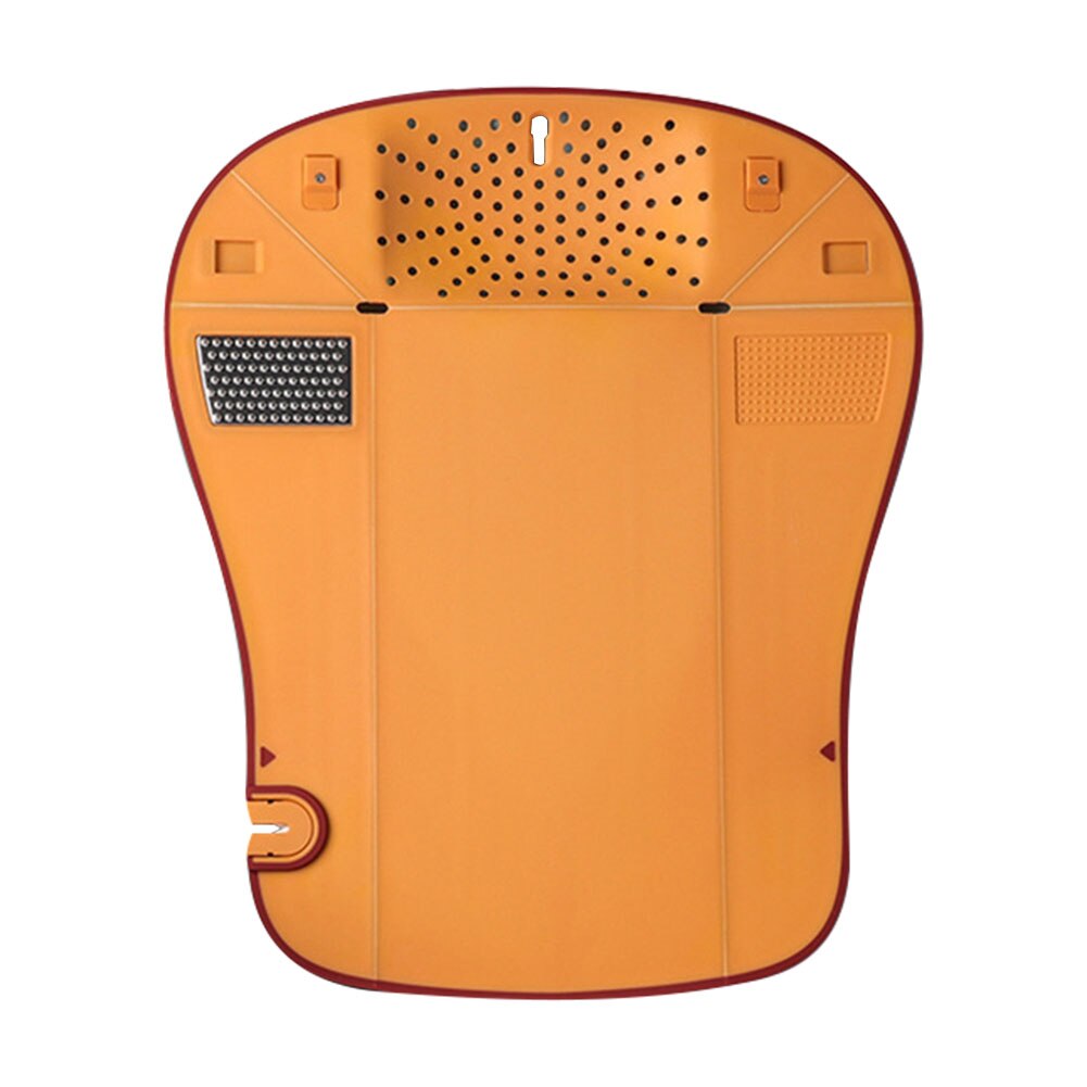 Foldable Cutting Board Multifunctional 6 in 1 Durable Kitchen Strainer/Board Collapsible Easy to Clean Chopping Board MAZI888: Orange