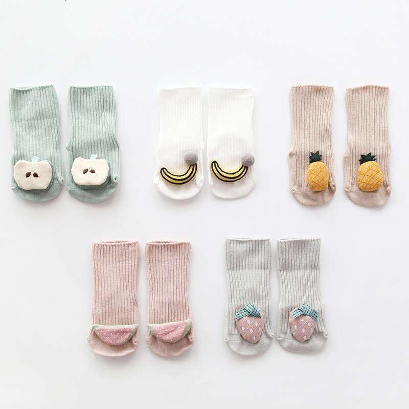 Baby Jungen Mädchen Socken Kleinkind Unterhose Bein 0-3Y Warme Herbst Wärmer Anti Baumwolle Karikatur Boden 1