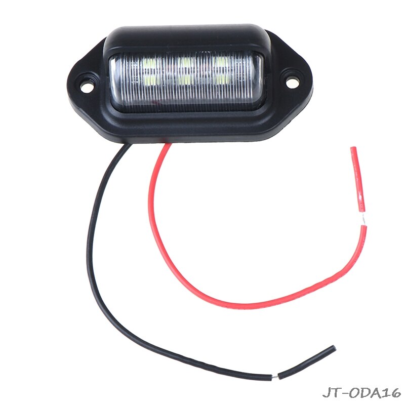 1Pcs Waterdichte IP65 Kentekenverlichting Auto Vrachtwagen Trailer Stap Lamp Kentekenverlichting Auto Accessoires