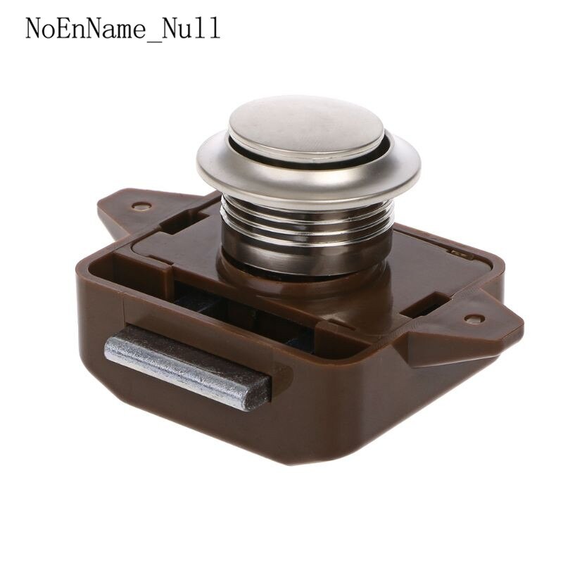 Camper Car Push Lock RV Caravan Boat Motor Home Cabinet Drawer Latch Button Locks For Furniture Hardware