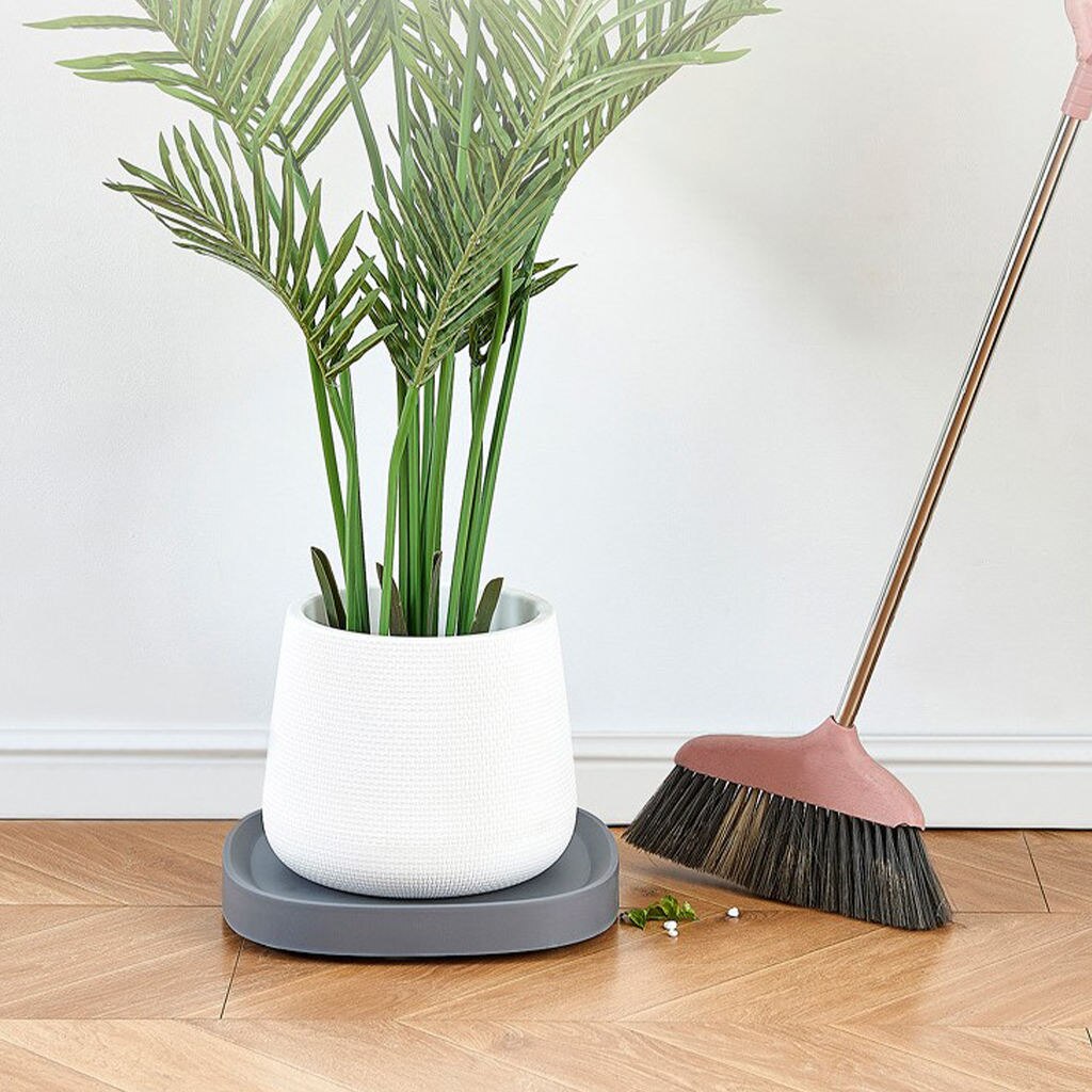 Mobiele Plant Caddy Roller Wielen Trolley Container Planter Caddies Voor Outdoor Indoor: Grey 5 Wheels XL