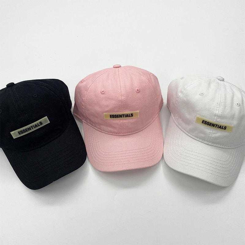 Essentials 100% 1:1 Knitted Hat Baseball Cap Fog Dad Hat Kanye West Jerry Lorenzo hip hop cotton high street