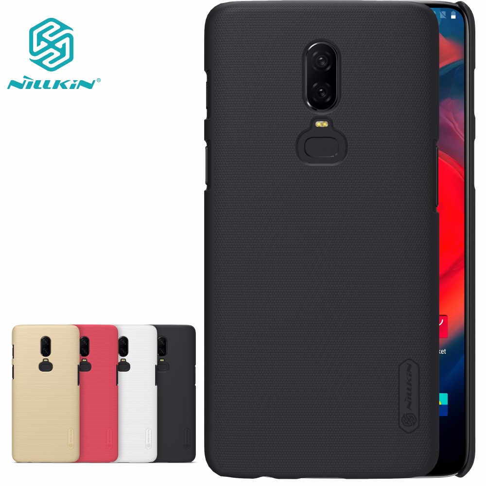 Case For Oneplus 6 NILLKIN Super Frosted Shield hard back cover case for oneplus 6T 6 5 5T 3 with Retail package