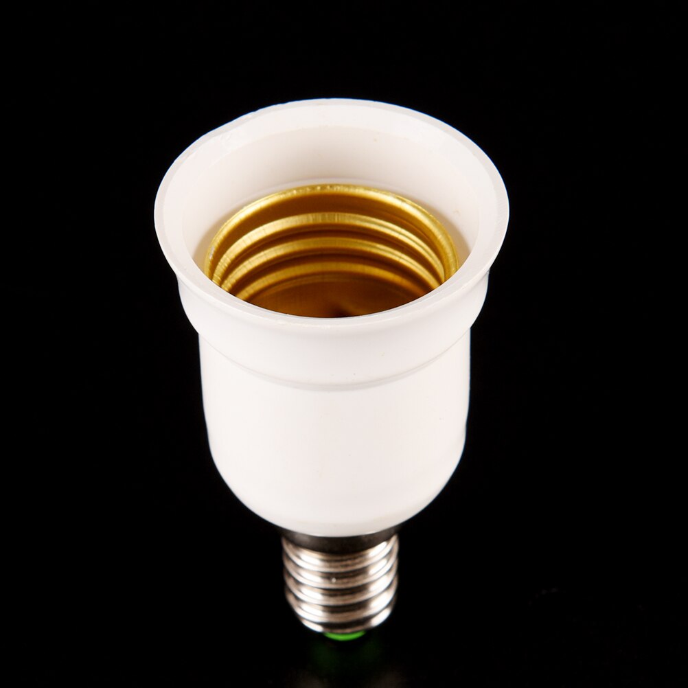 1pcs E14 Turn E27 Lampholder Lamp Holder Switch Lamp Small Screw Mouth To Large Screw Mouth Flame Retardant Lamp Socket Adapter