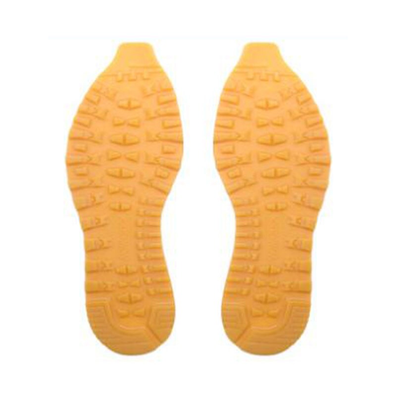 Rubber Shoe Soles Anti Slip Foot Pads Full Sole Protector Sneaker Repair Patch Pad Shoes Sticker Wear-Resistant Sole Accessories: YELLOW / small
