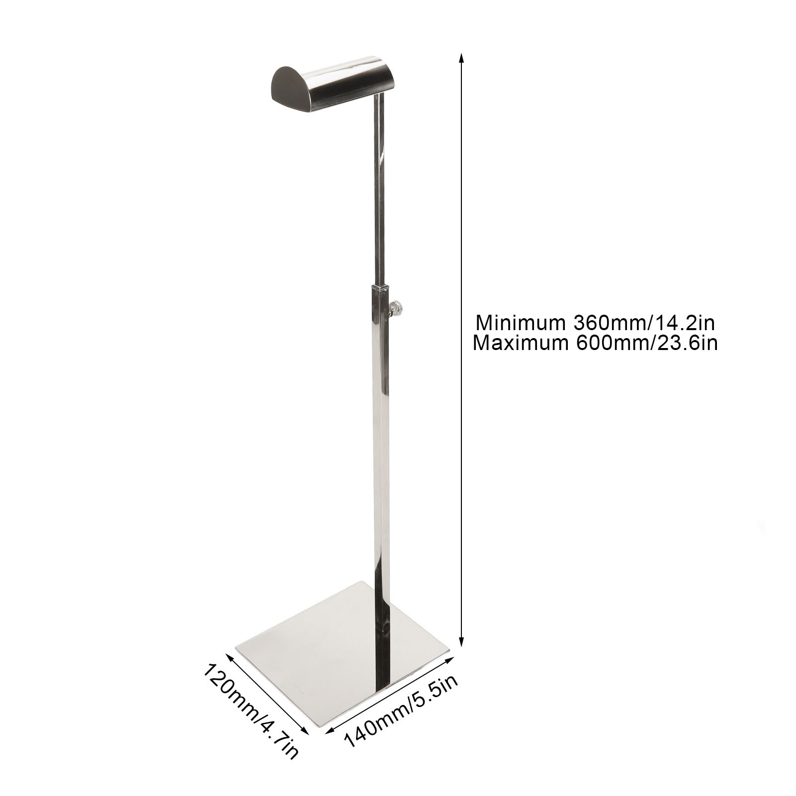 Stainless steel Display Rack Stylish Bags Display Holder Handbag Rack For Household Shopping Malls Clothing Shops