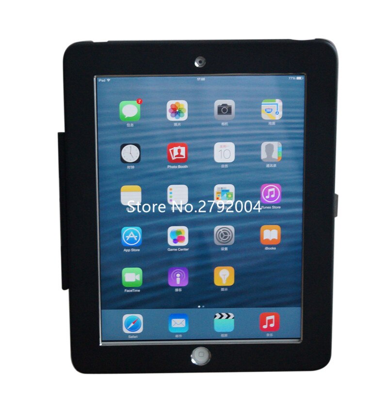 flexible adjustable locked tablet wall mount, metal aluminum frame for ipad 2/3/4,ipad air 1/2