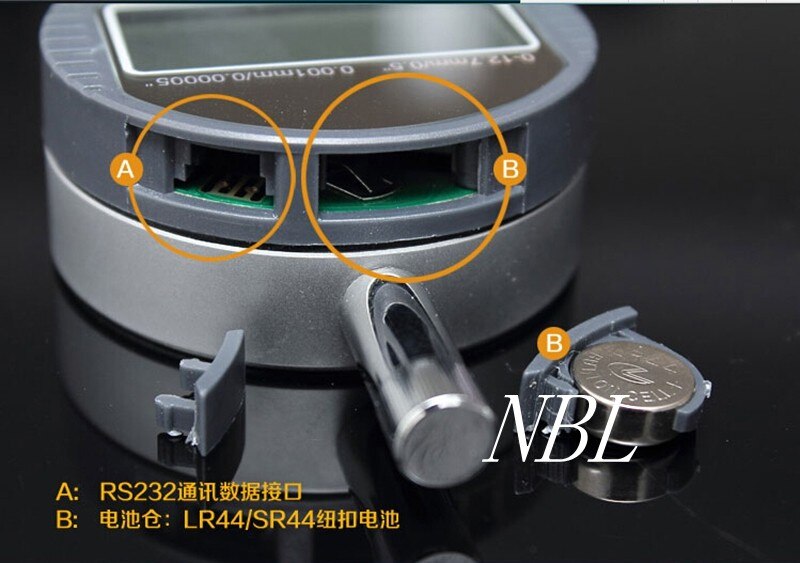 Accuracy 0.001mm Electronic Micrometer 25.4mm/1" LCD Digital Micrometers RS232 Data Out Micron Indicator Gauge Meter Retail Box