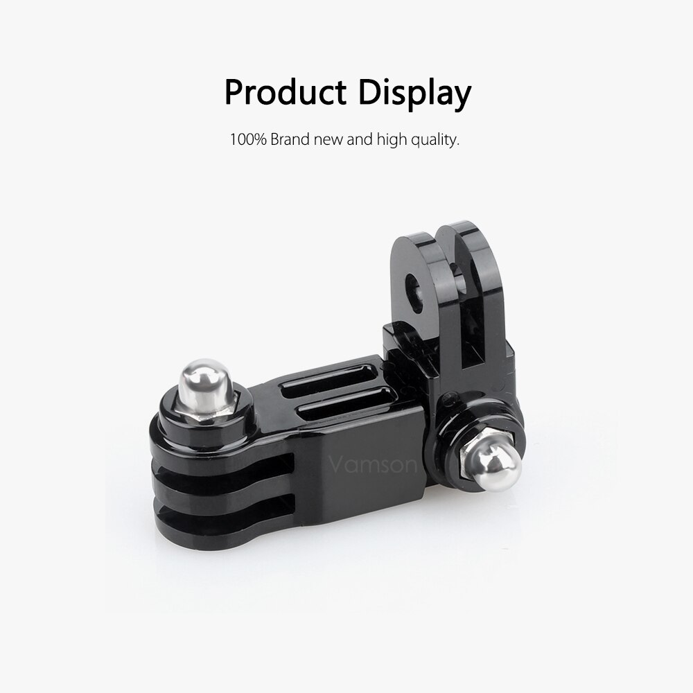 Vamson for GoPro Accessories Long Short Straight Joint For Gopro Hero 8 7 6 5 4 3+ for yi 4K for SJCAM for SJ4000 Camera VP113