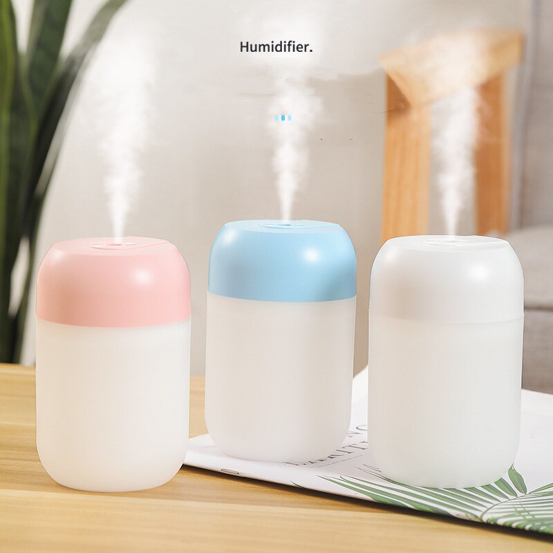 300ml Air Humidifier Aromatherapy Diffuser With Night Light Nebulizer Mist Maker For Home Essential Oil Diffuser