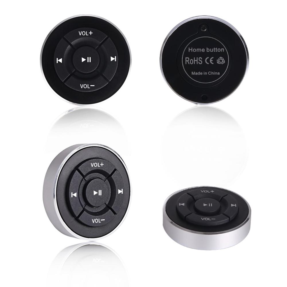 Draadloze auto afstandsbediening bluetooth 4.0 universele telefoon autokit stuurwiel afstandsbediening ontvanger voor ios android