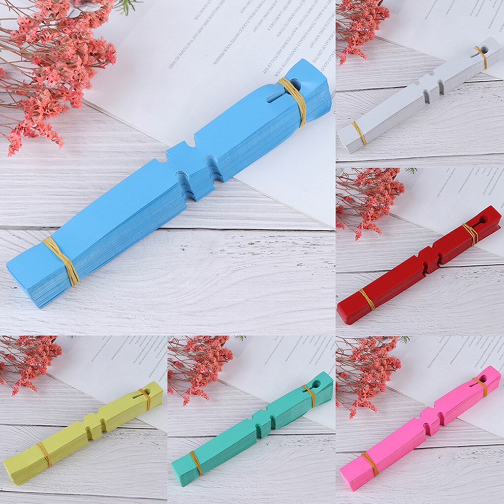 100 stücke Garten Kindergarten Etikett Anlage Stichworte Hängen Baum Marker Sämling Anlage Obst Bäume Zeichen Schnelle Karte Klassifizierung Werkzeuge
