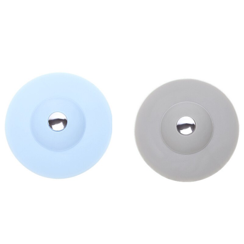Bouchon intelligent d'évier, filtre d'évier, bouchon de lavabo, accessoires de cuisine et salle de bains: Blue Grey