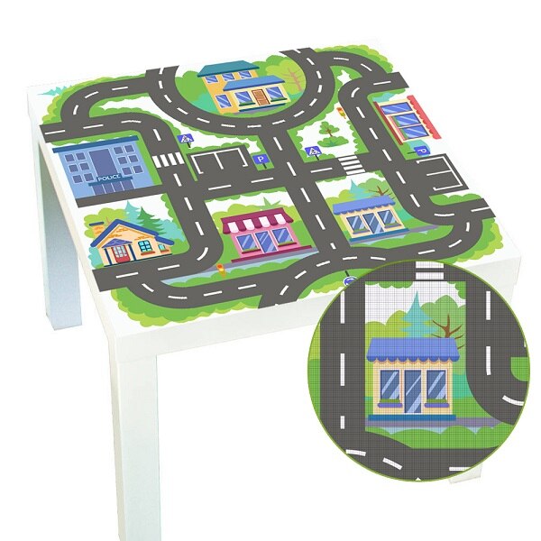 Mandala indisk bord klistremerke pvc vanntett matt deksel til restaurant spisestue avtagbart selvklebende kontaktpapir gjør-det-selv hjemmeinnredning: 018