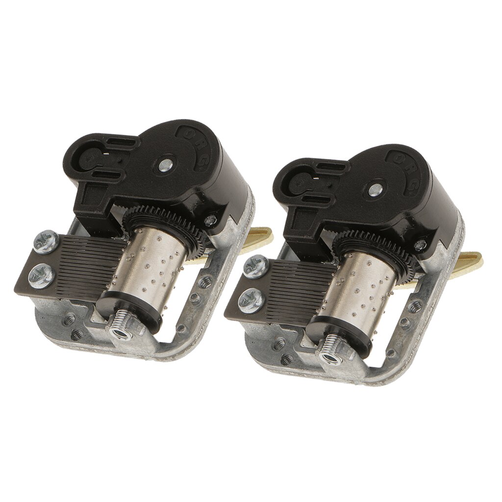 impostato di 2 meccanismo carillon 'memoria & vivace lontano' sintonizza movimento musicale fai-da-te canzone melodia giocattoli per bambini