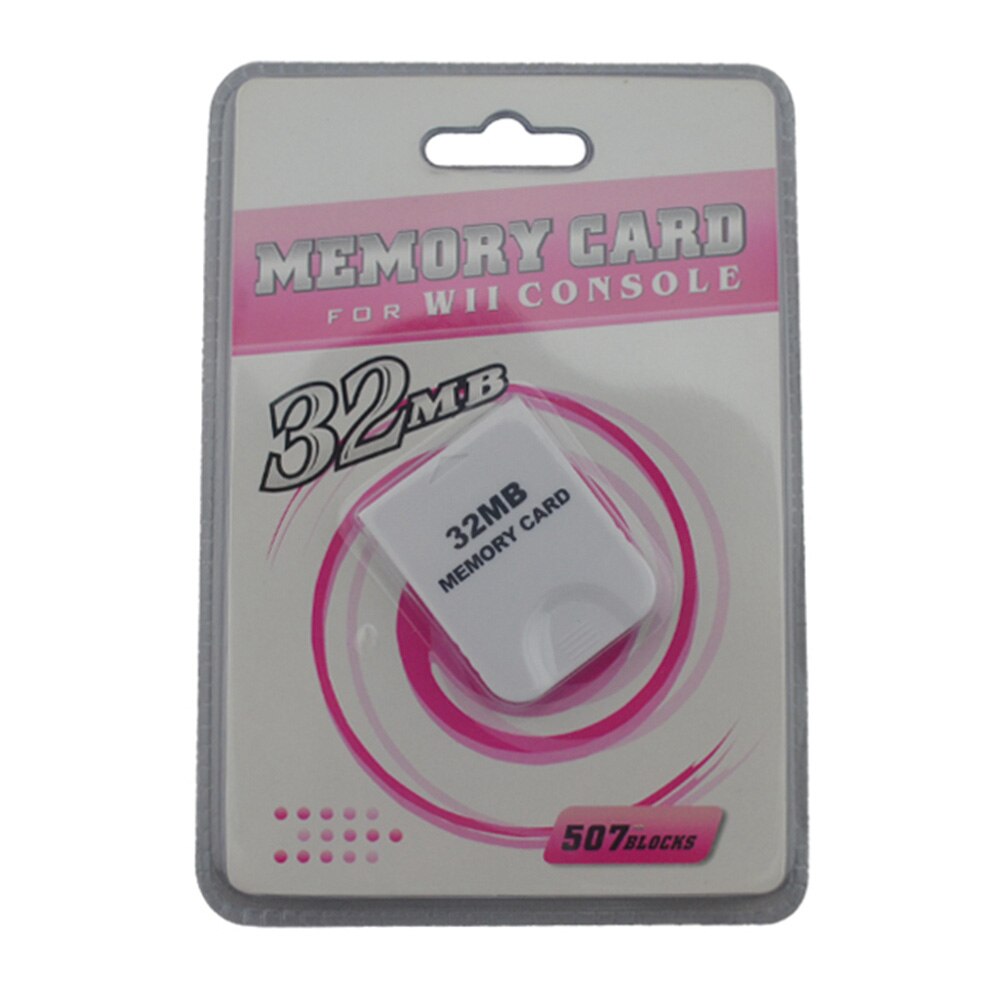 4 M à 512 M nouvelle carte mémoire pour Nintendo pour Console Wii carte de stockage mémoire enregistrer économiseur pour GameCube GC pour Wii: 32M