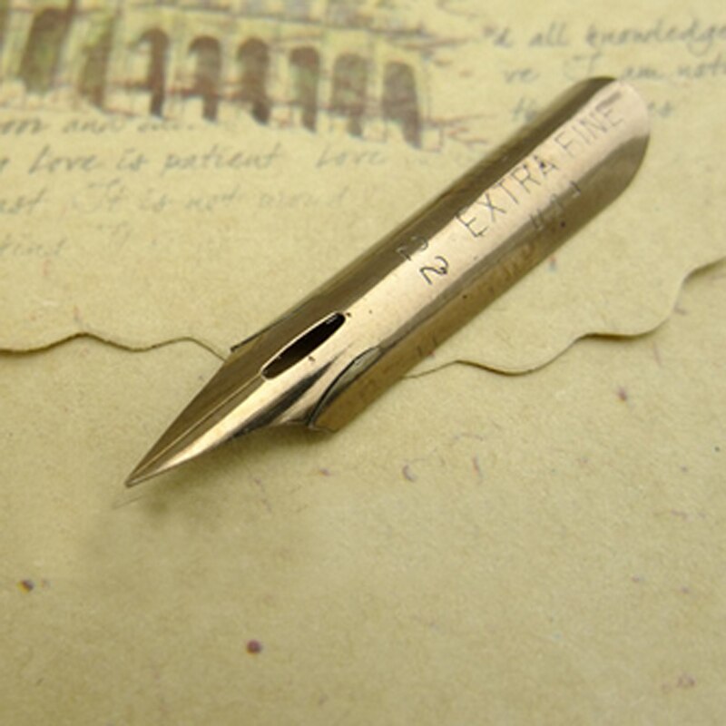 Steel Oblique Calligraphy Copperplate Script Dip Pen Nib