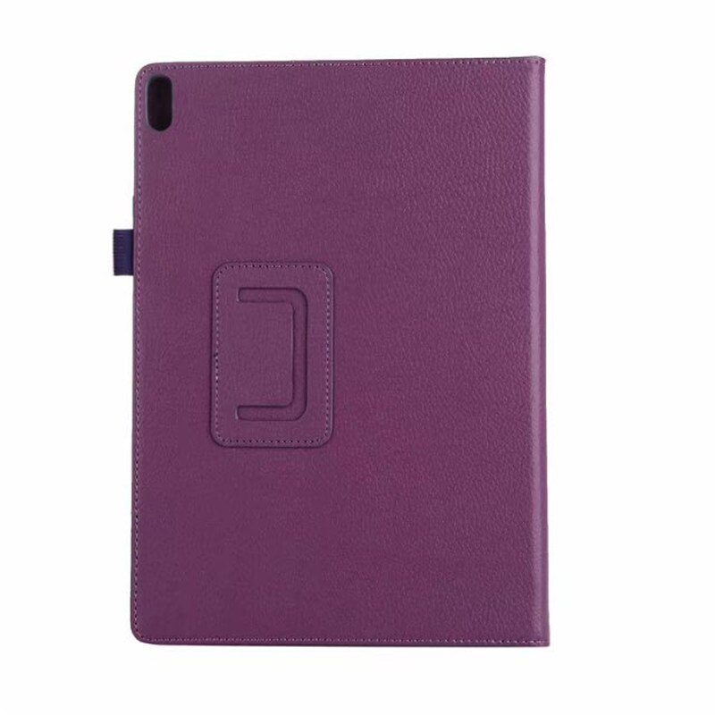Case Voor Lenovo Tab 4 10 Tb-X304F X304L Pu Lederen Tablet Cover Stand Capa Voor Lenovo TAB4 10.1 &quot;Plus TB-X704F/L Flip Cover + Pen: purple
