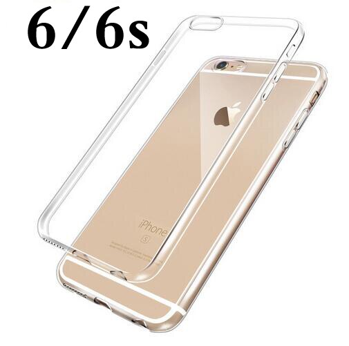 Ricestate Voor IPhone6 6S Ultra Dunne Transparante Clear Tpu Case Voor Iphone 6 6S 4.7Inch Crystal Back bescherm Silicone Telefoon Tas