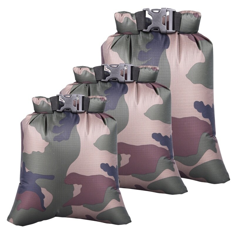 6pcs Outdoor Dry Waterproof Bag Dry Bag Sack Waterproof Floating Dry Gear Bags For Boating Fishing Rafting Swimming Accessories