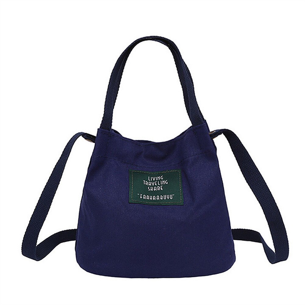 Tragbare Mittagessen Tasche für Frauen Männer Neue Mittagessen Box Tote Bento Beutel Lebensmittel Behälter Schule Lebensmittel Lagerung Taschen Schwarz schultertasche: dark blue