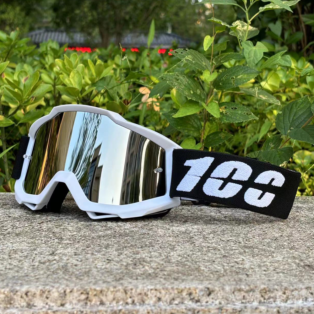 Neue Männer Moto-Cross Brille Motorrad Brille Enduro Anti-Nebel Radfahren Moto Schmutz Fahrrad MX MTB Reiten Sonnenbrille HD Verspiegelte objektiv: Rosa