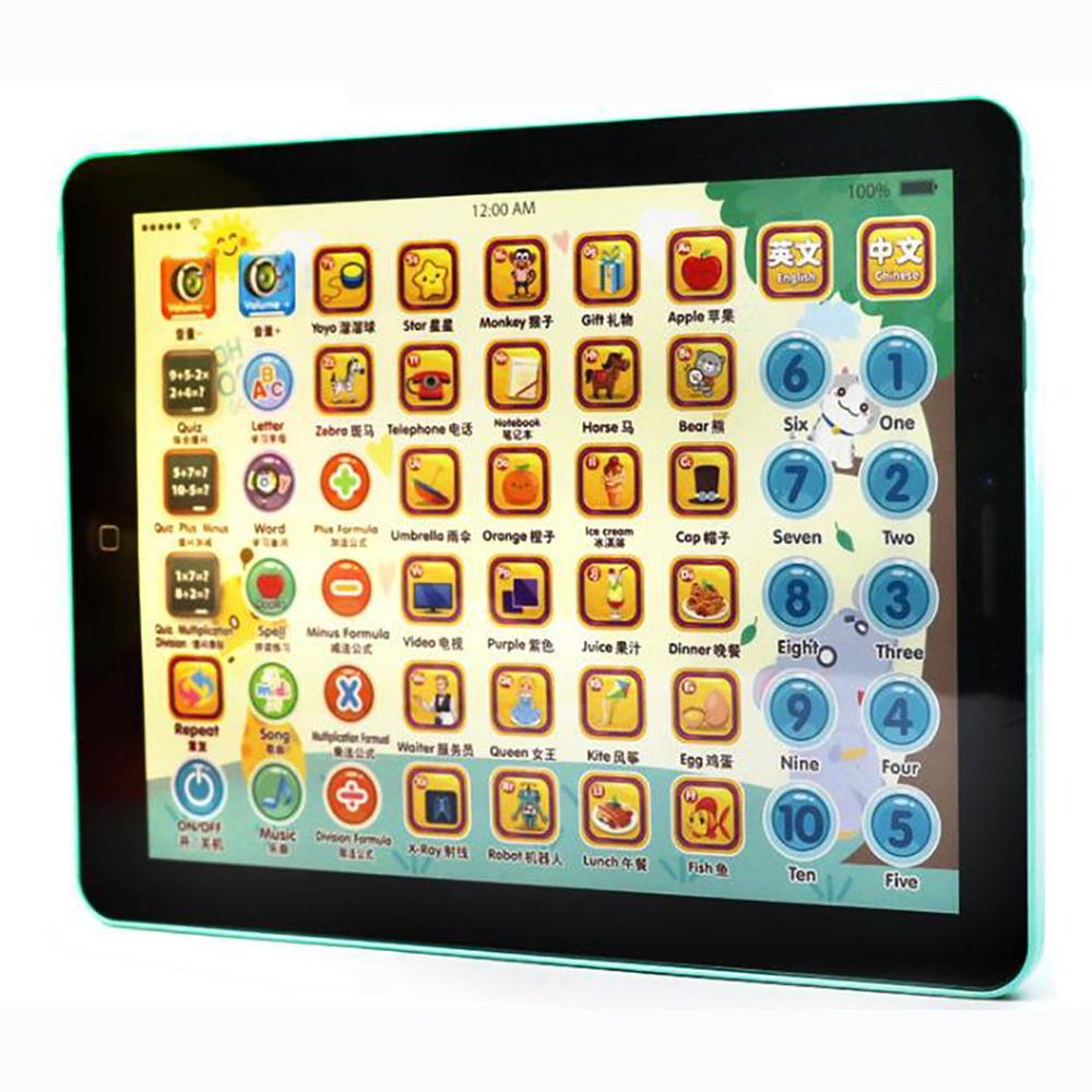 Children Touch Tablet Pad Learning Reading Machine