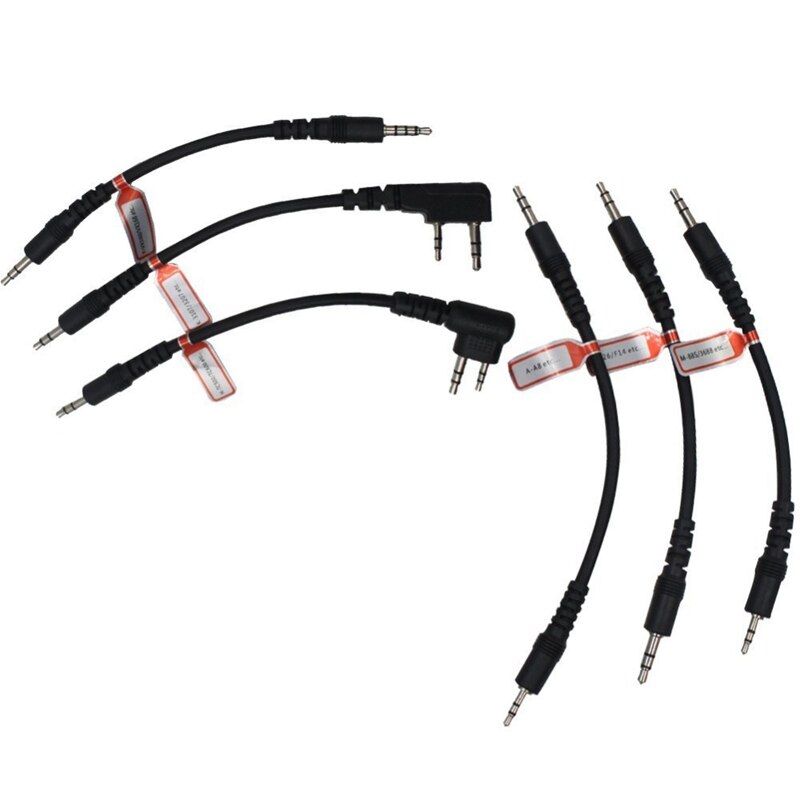 6 in 1 Usb Programming Cable for Motorola Hyt Icom Baofeng Puxing Kenwood Yaesu Walkie Talkie Radio Date Transceiver Cable