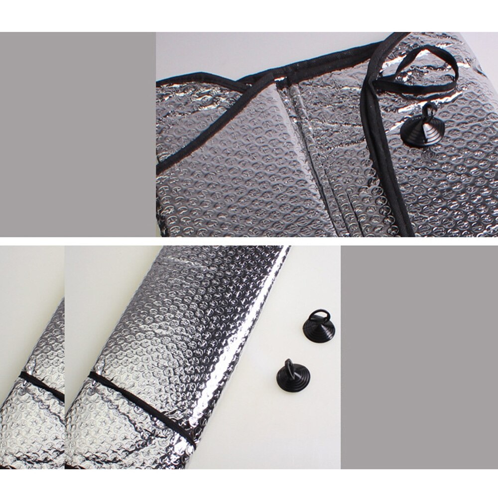 Exterior Sun shade Mouldings Trim Front & Rear Windshield Heat Sun Visor